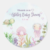 パールが生まれるよ ベイビー ステッカー (正面)