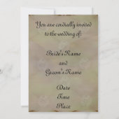 パールとダイヤモンド 招待状 (裏面)