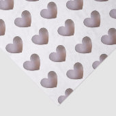パールとパープルのハートティッシュペーパー 薄葉紙 (詳細)