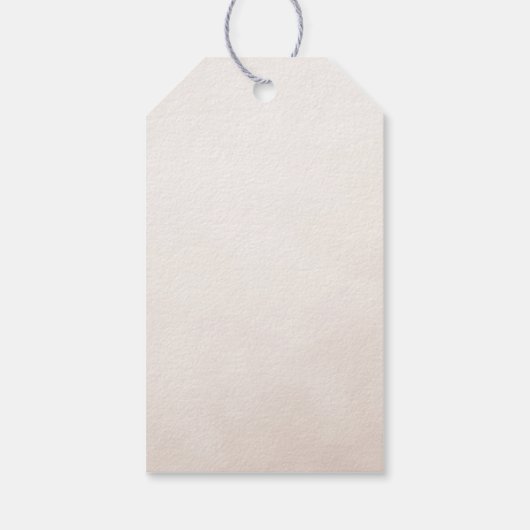 パールとプロセッコのウェディングシャワーのお礼 ギフトタグ (裏面)