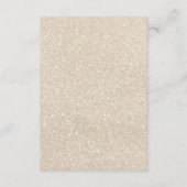 パールとプロセッコのウェディング レシピ ブラックボウ エンクロージャーカード (裏面)