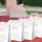 パールとプロセッコのシャワーパーティー エレガント フェイバーボックス