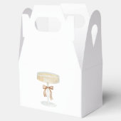 パールとプロセッコのブライズシャワー愛 フェイバーボックス (オープン)