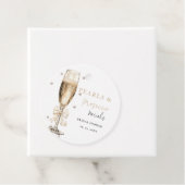 パールとプロセッコのブライズシャワー フェイバータグ (インサイチュ)