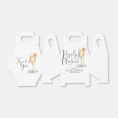 パールとプロセッコのブライズシャワー フェイバーボックス (折り畳みなし)