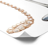 パールとプロセッコのブライズシャワー、ブライズブランunch ポスター (角)