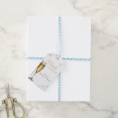 パールとプロセッコのブライズシャワー、ブライズランチ ギフトタグ (より糸付き)