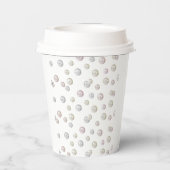 パールとプロセッコのブライズシャワー 紙コップ (裏面)