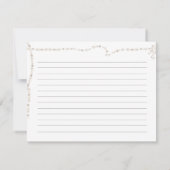 パールとプロセッコのブライダルシャワーレシピカード (裏面)