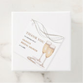 パールとプロセッコの結婚前お礼会 感謝 フェイバータグ (インサイチュ)