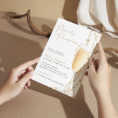 パールとプロセッコブライダルシャワー、ブランチ&バブリー 招待状