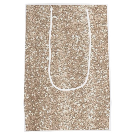 パールとプロセッコ ブラックボウ ブライダルシャワー ミディアムペーパーバッグ (裏面)