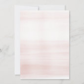 パールとレースのフラッシュ ブライダルシャワー 招待状 (裏面)