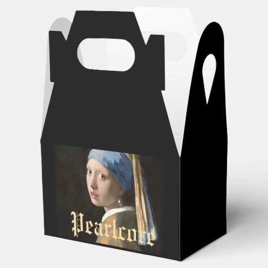 パールにテーマを当てたカスタムパーティー フェイバーボックス