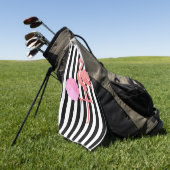 パールのゴルフタオル ゴルフタオル (グリーン)