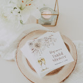 パールのブライダルシャワーナプキン スタンダードカクテルナプキン