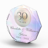 パールの美しさで30周年記念を祝おう フォトブロック (右)