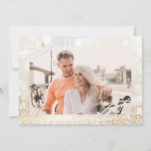 パールの30周年記念写真 招待状 (裏面)