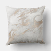 パールアイボリーチタングレーホワイトマーブル クッション (裏面)