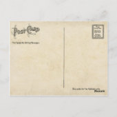 パールアンドガイMagleyヴィンテージヴォードビルカップル ポストカード (裏面)