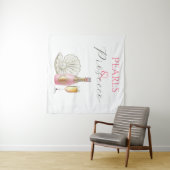 パールアンドプロセッコピンクブライダルシャワー タペストリー (インサイチュ(横))