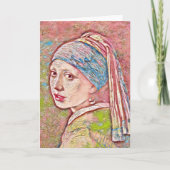 パールイヤリング カード (正面)