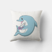 パールイルカ クッション (裏面)