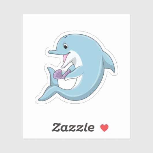 パールイルカ シール (シート)