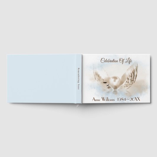 パールインシーシェルメモリアルサービスゲストブック ゲストブック (全面)