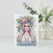 パールウォーターニンフ葉書 ポストカード (スタンド正面)