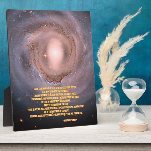 パールオブプライス素晴らし引用文by Charles Spurgeon フォトプラーク (側面)