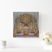 パールキルシュセントマーガレタ スクエア壁時計 (ホーム)