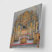 パールキルシュセントマーガレタ スクエア壁時計 (傾斜)