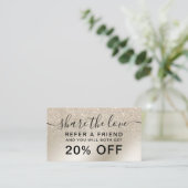 パールグリッターアイボリーグラデーション金ゴールドフォイル共有ザラブ 紹介カード (スタンド正面)