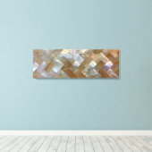 パールケイピス織りの母 キャンバスプリント (インサイチュ (ウッドフロア))