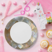 パールケイピス織りの母 ペーパープレート (パーティー)