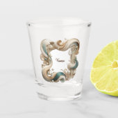 パールコーストエレガンスのミニマルなショットグラス ショットグラス (正面)