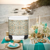 パールコーストエレガンスシェルプリントロックスグラス ウイスキーグラス