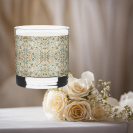 パールコーストエレガンスシェルプリントロックスグラス ウイスキーグラス