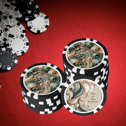 パールコーストエレガンストランプのポーカーチップ ポーカーチップ