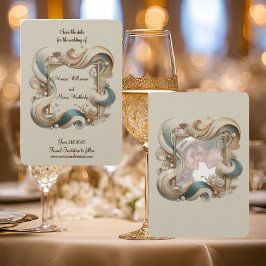 パールコーストエレガンスミニマリスト日付カードを保存