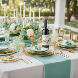 パールコーストエレガンスワインボトルラベル ワインラベル