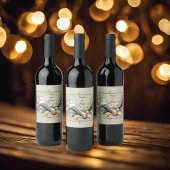 パールコーストエレガンスワインボトルラベル ワインラベル