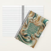 パールコースト波が神のジャーナルと時間を過ごす ノートブック (内側)