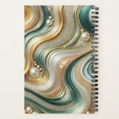 パールコースト波が神のジャーナルと時間を過ごす ノートブック (裏面)