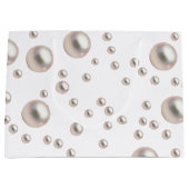 パールサとプロセッコの ブライダルシャワーパーティー ラージペーパーバッグ (正面)