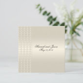 パールサテエレガントン招待状 招待状 (スタンド正面)