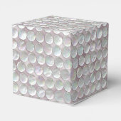 パールシークインのピンク色の母親 フェイバーボックス (裏面サイド)