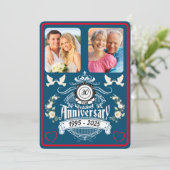 パールジュビリー2写真創立30周年記念招待状 シーズンカード (スタンド正面)