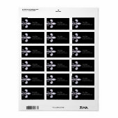 パールスタイル（紋章の）フラ・ダ・リ ラベル (フルシート)